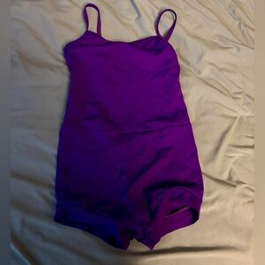Purple Weissman MC 10/12 Dance Leotard Adjustable Straps